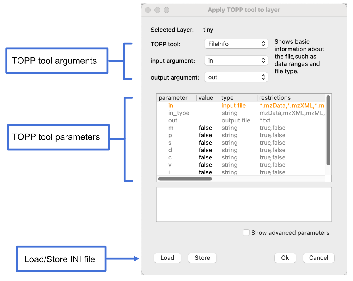 apply topp tool to layer