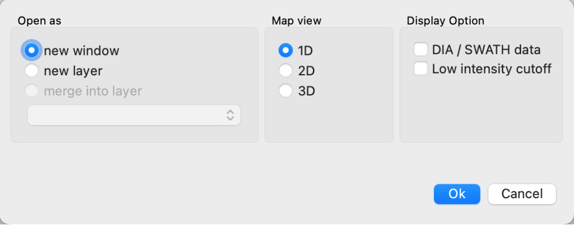 file import options