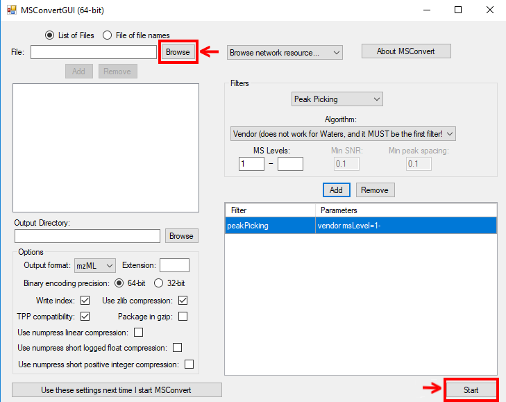 msconvertgui