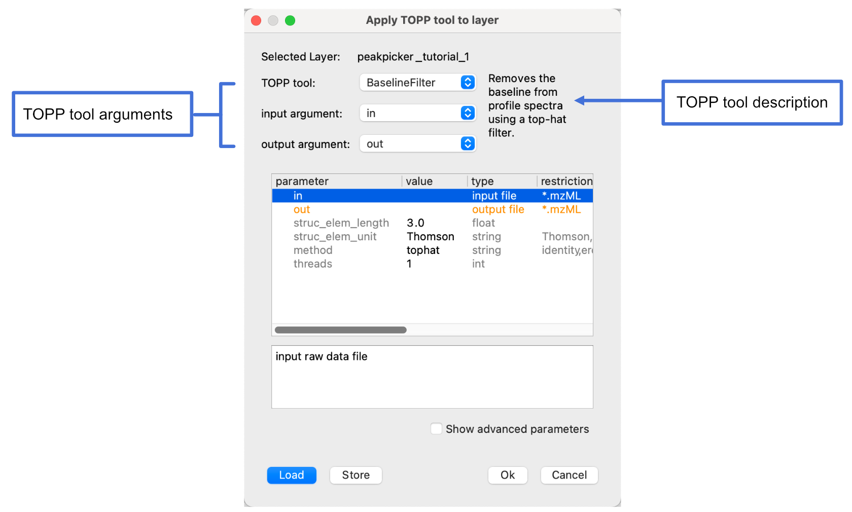 display selected layer